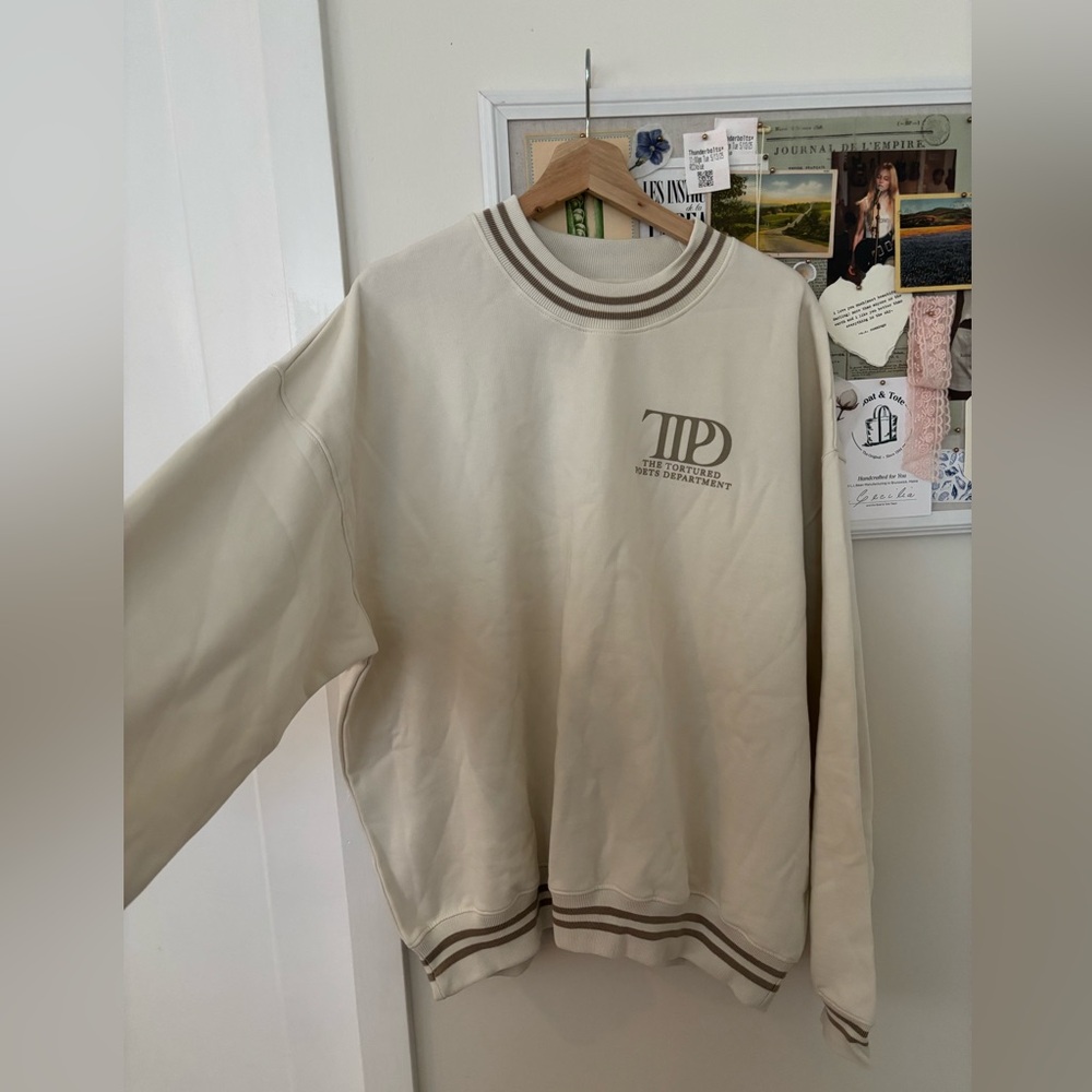 NWOT Official Taylor Swift Tortured Poets Department Crewneck